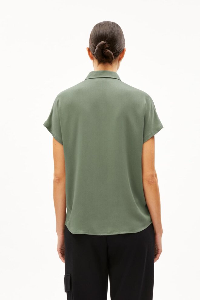 BLUSE 30005819 LARISAANA 2673 GREY GREEN