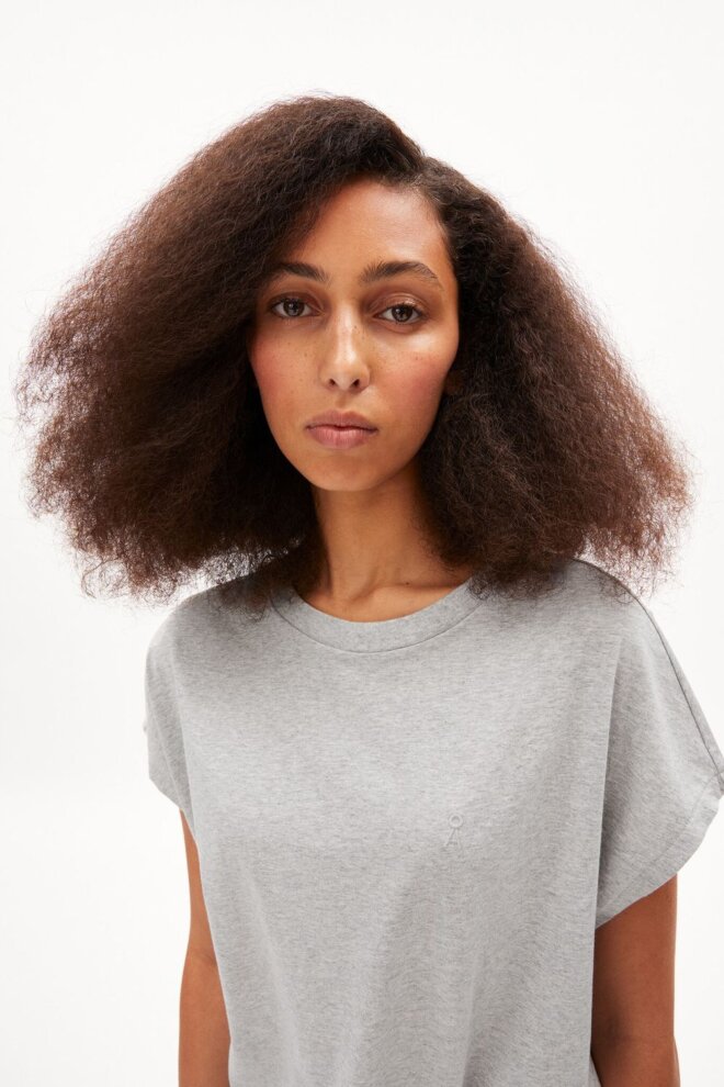 SHIRT 30005444 INAARA 139 GREY MELANGE