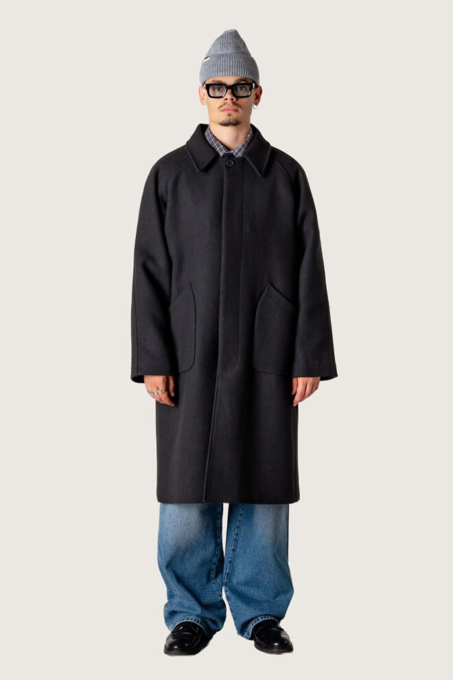 MANTEL WBBERGT WOOL COAT BLACK