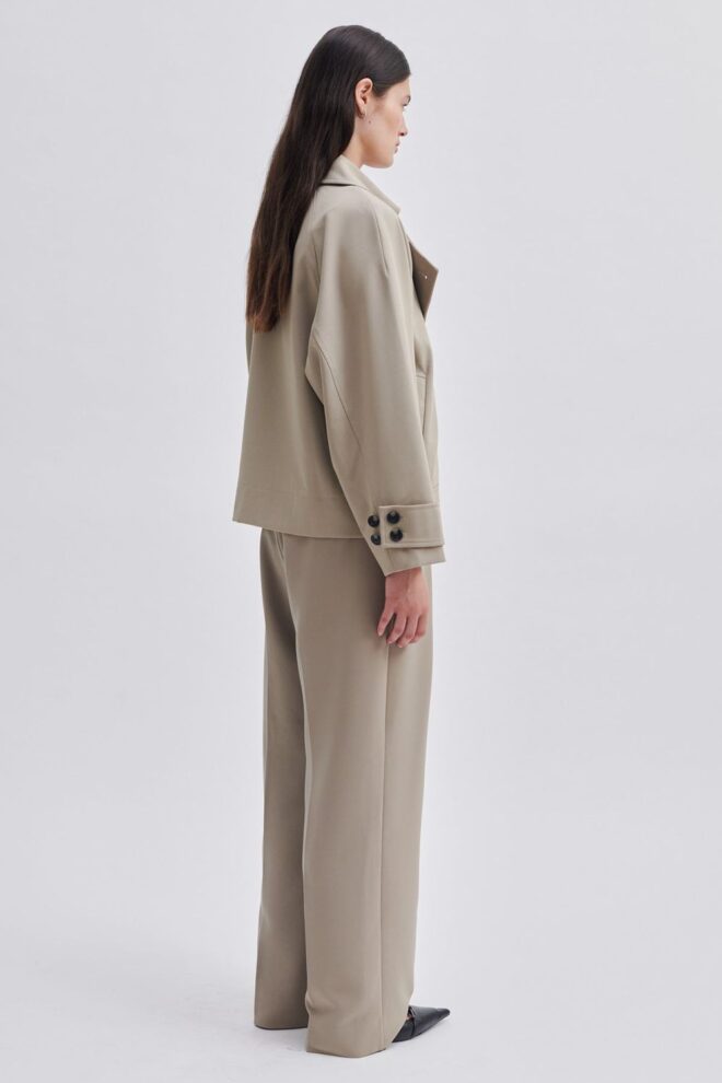 JACKE SILVIA TRENCH JACKET ROASTED CASHE