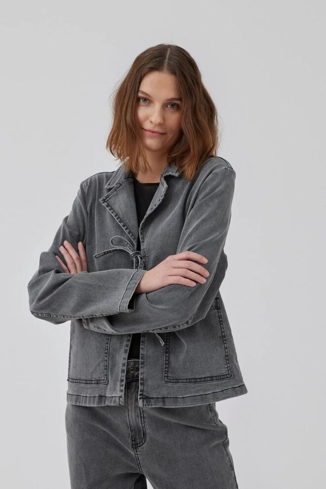 JACKE HARVEYMD JACKET VINTAGE GREY