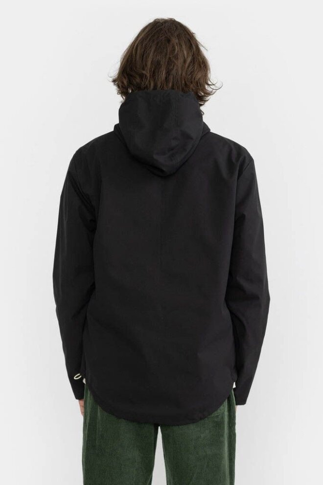 JACKE ZIP ANORAK BLACK