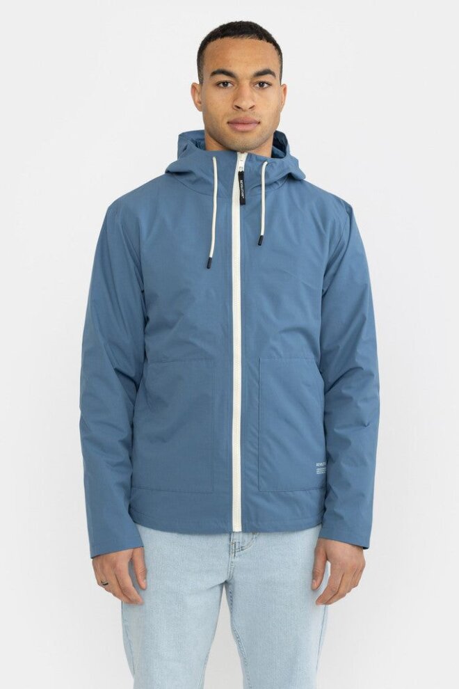JACKE ZIP ANORAK BLUE