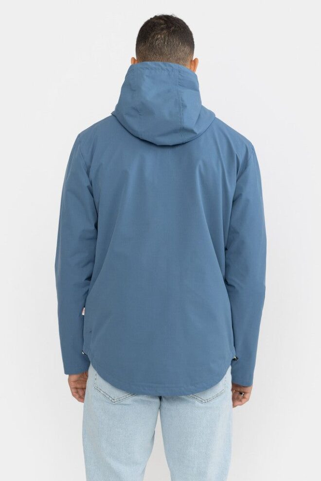 JACKE ZIP ANORAK BLUE