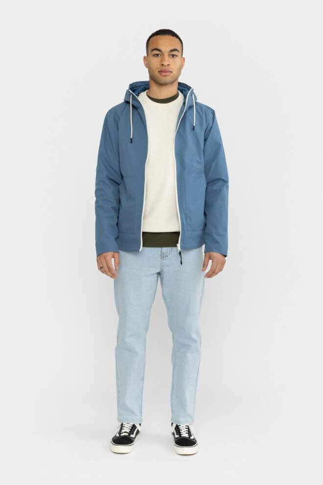 JACKE ZIP ANORAK BLUE