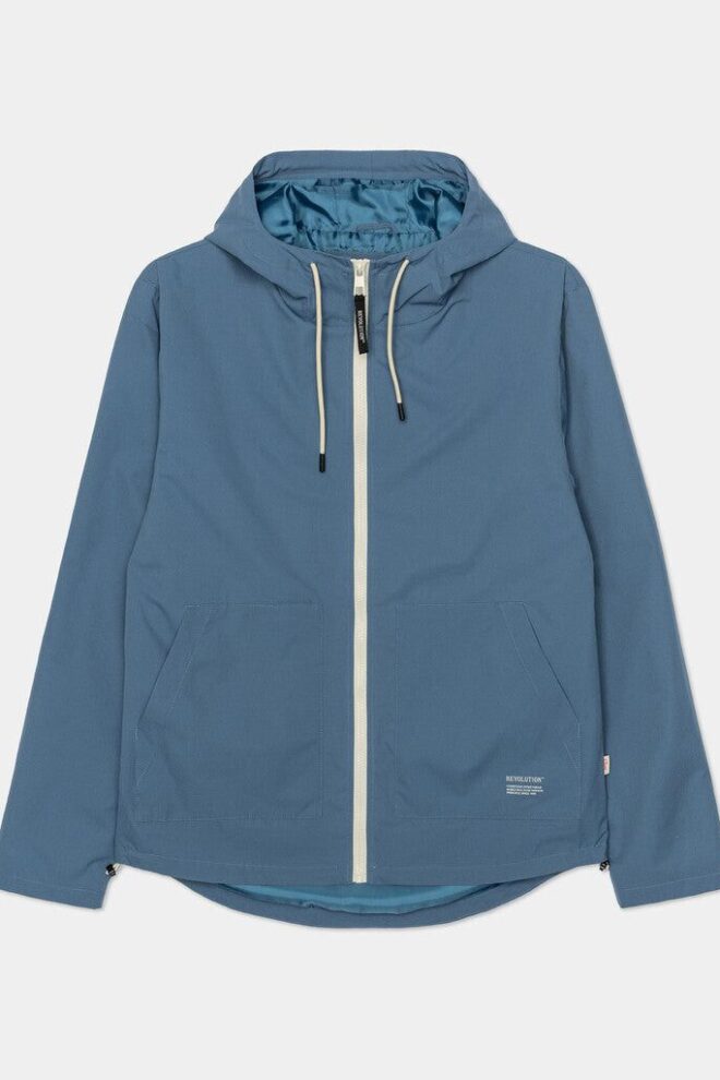 JACKE ZIP ANORAK BLUE