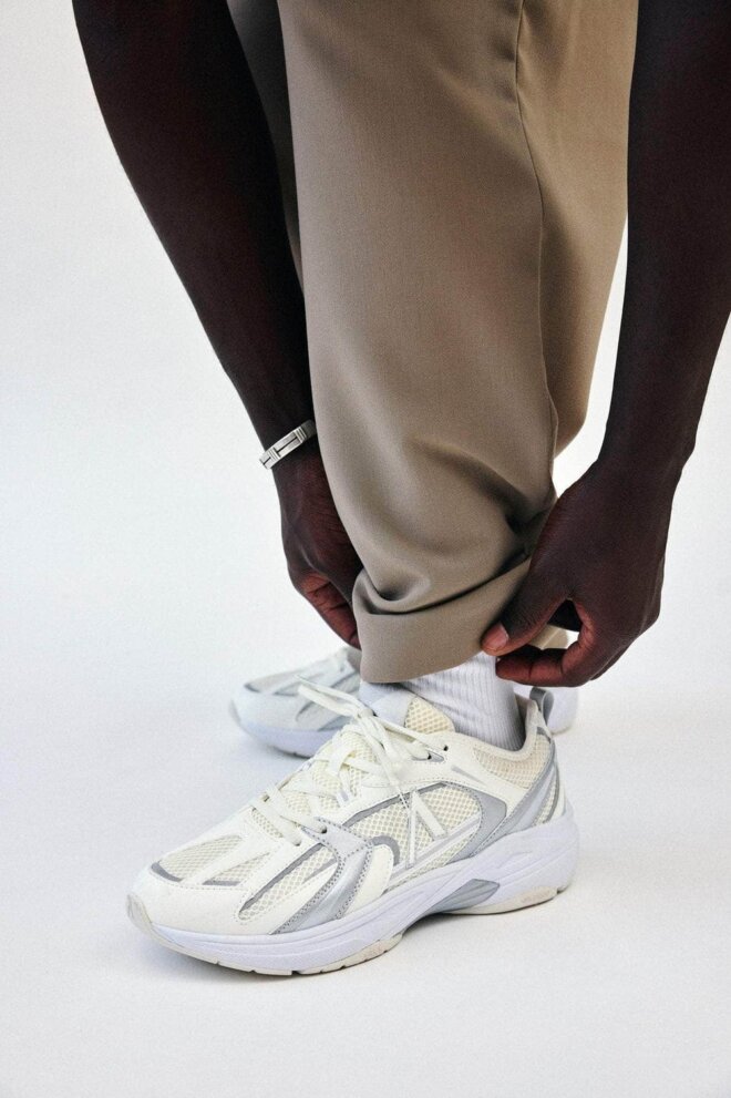 SNEAKER OSERRA MESH MARSHMALLOW SILVER W