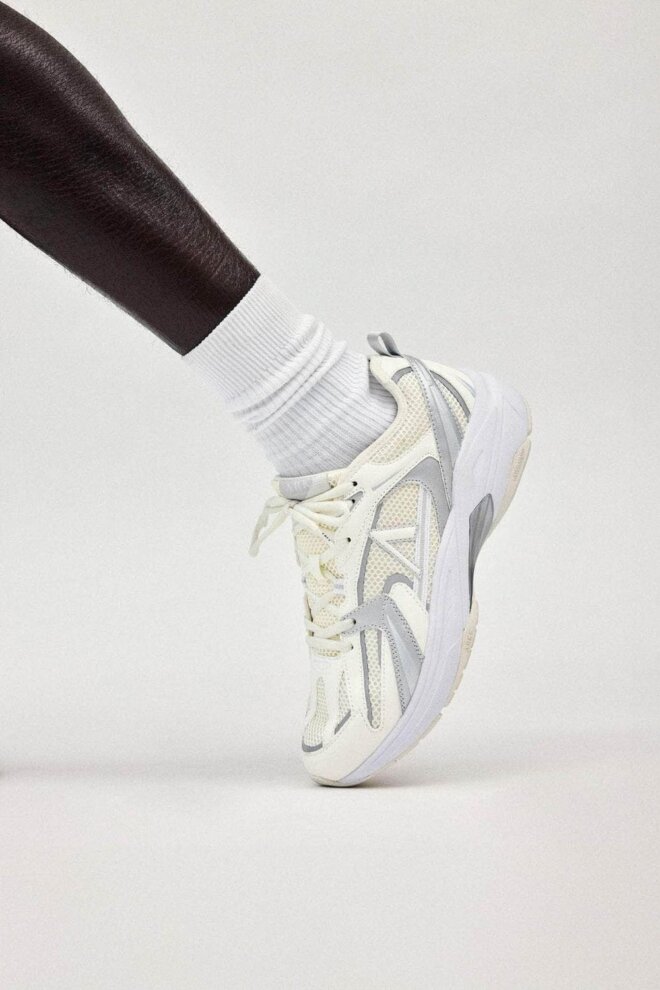 SNEAKER OSERRA MESH MARSHMALLOW SILVER W