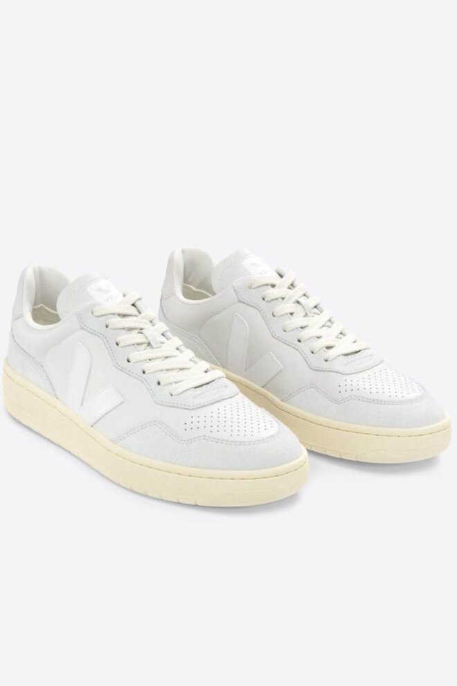 SNEAKER V-90 GRAVEL_WHITE WOMEN