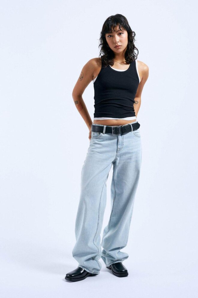 JEANS HILL CANYON PALE WORN