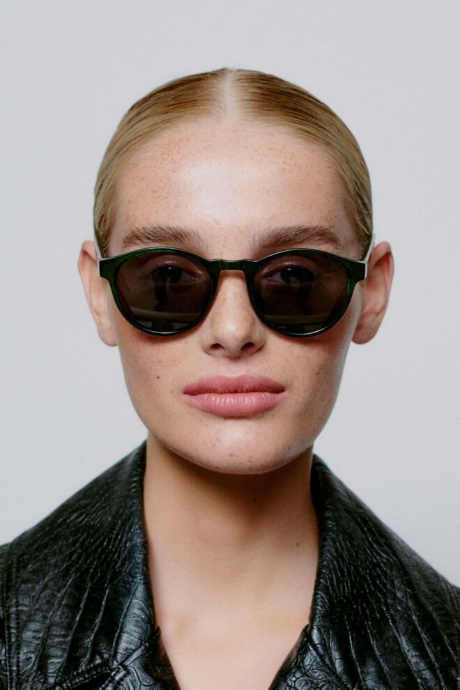 SONNENBRILLE MARVIN GREEN MARBLE TRANSPARENT