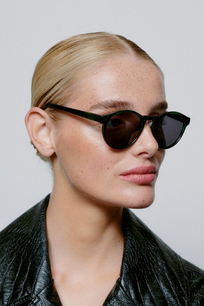 SONNENBRILLE MARVIN GREEN MARBLE TRANSPARENT