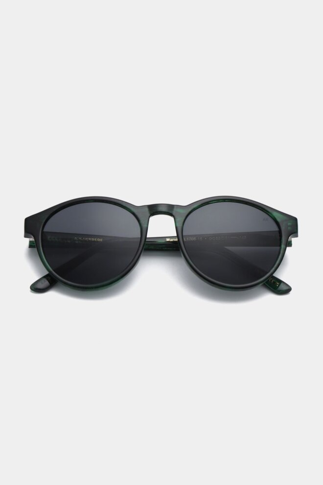SONNENBRILLE MARVIN GREEN MARBLE TRANSPARENT