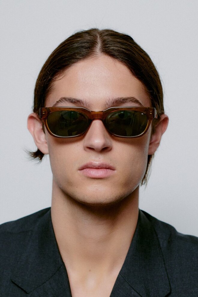 SONNENBRILLE BROR SMOKE TRANSPARENT