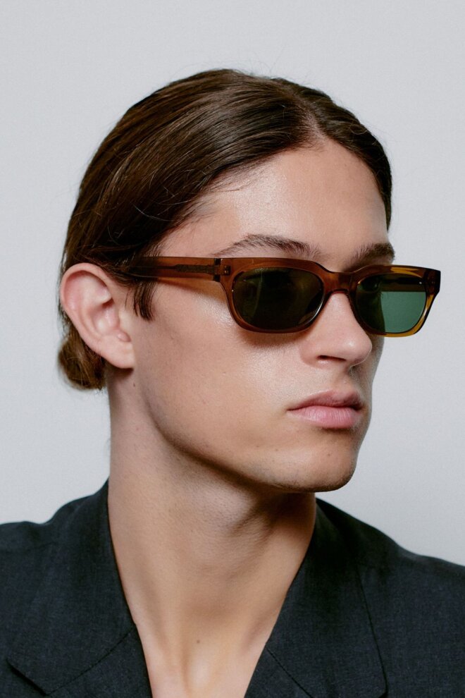 SONNENBRILLE BROR SMOKE TRANSPARENT