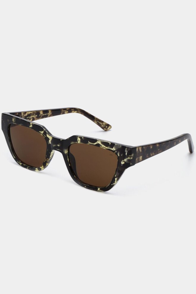 SONNENBRILLE KAWS BLACK/YELLOW TORTOISE