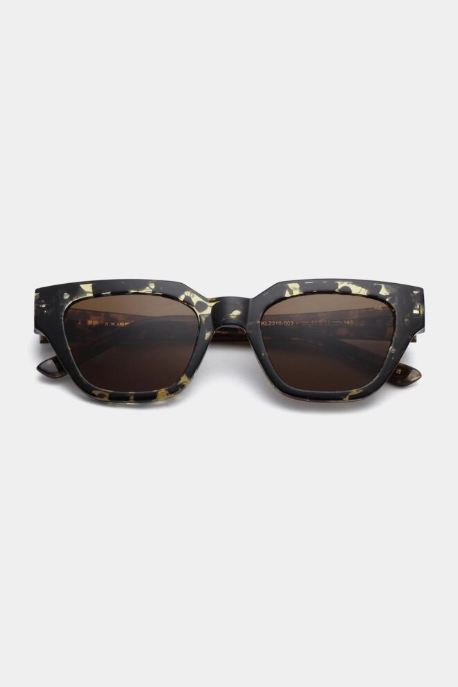 SONNENBRILLE KAWS BLACK/YELLOW TORTOISE