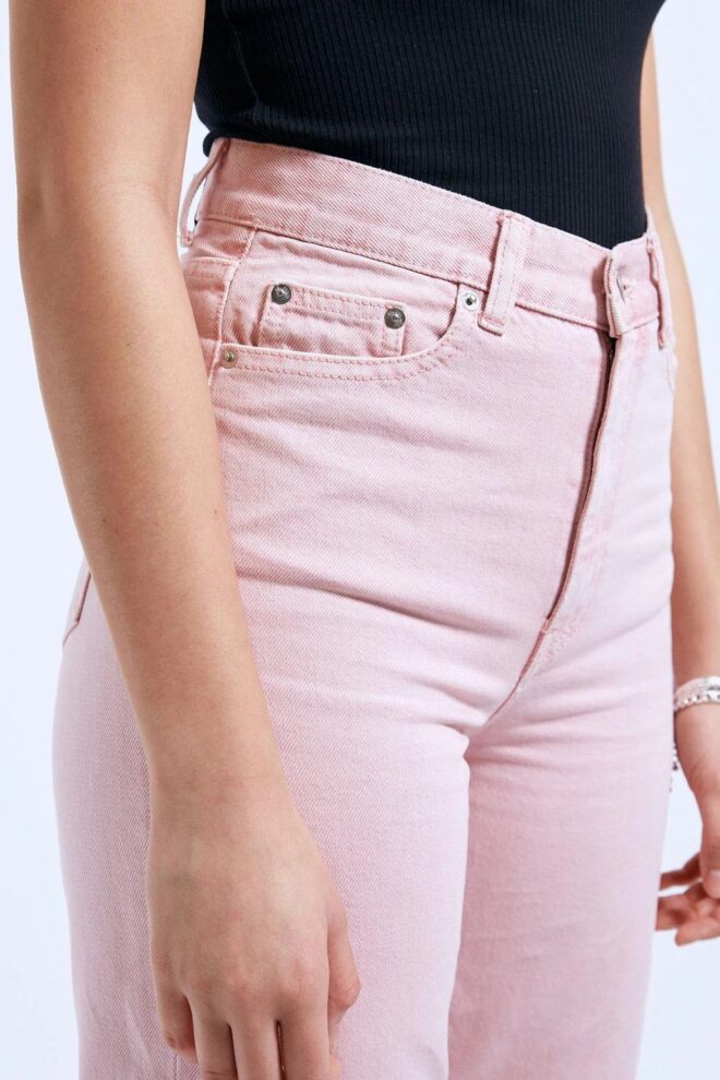 JEANS ECHO WASHED PINK