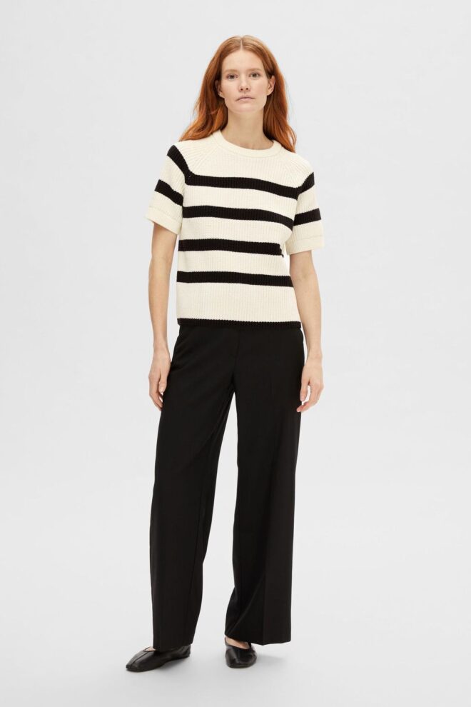 PULLOVER 16092293 SLFBLOOMIE SS NAVY BLAZER