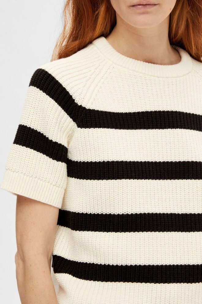 PULLOVER 16092293 SLFBLOOMIE SS NAVY BLAZER