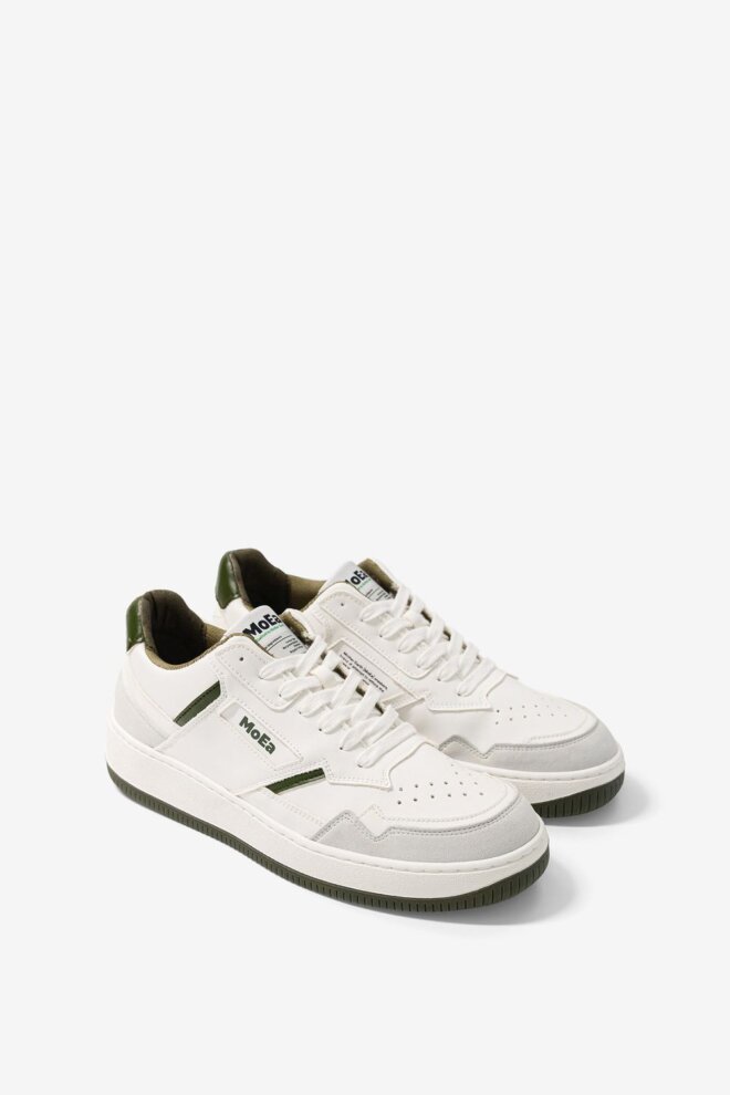 SNEAKER GEN1 CACTUS WHITE GREEN SUEDE MEN