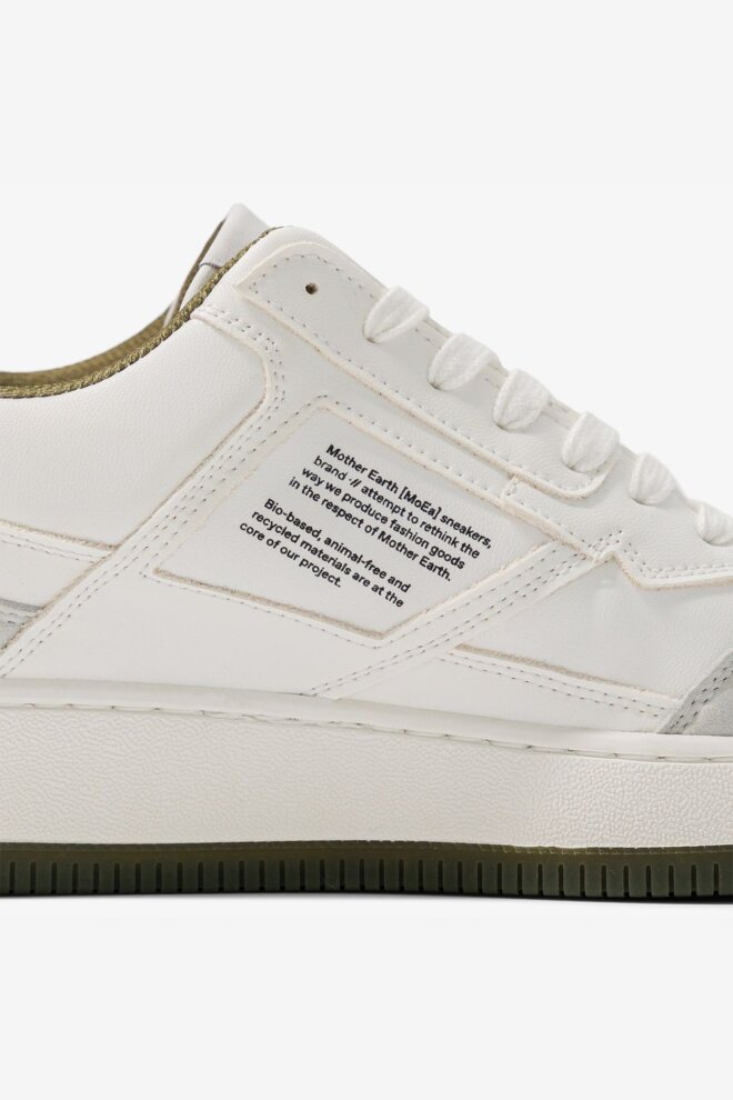 SNEAKER GEN1 CACTUS WHITE GREEN SUEDE MEN