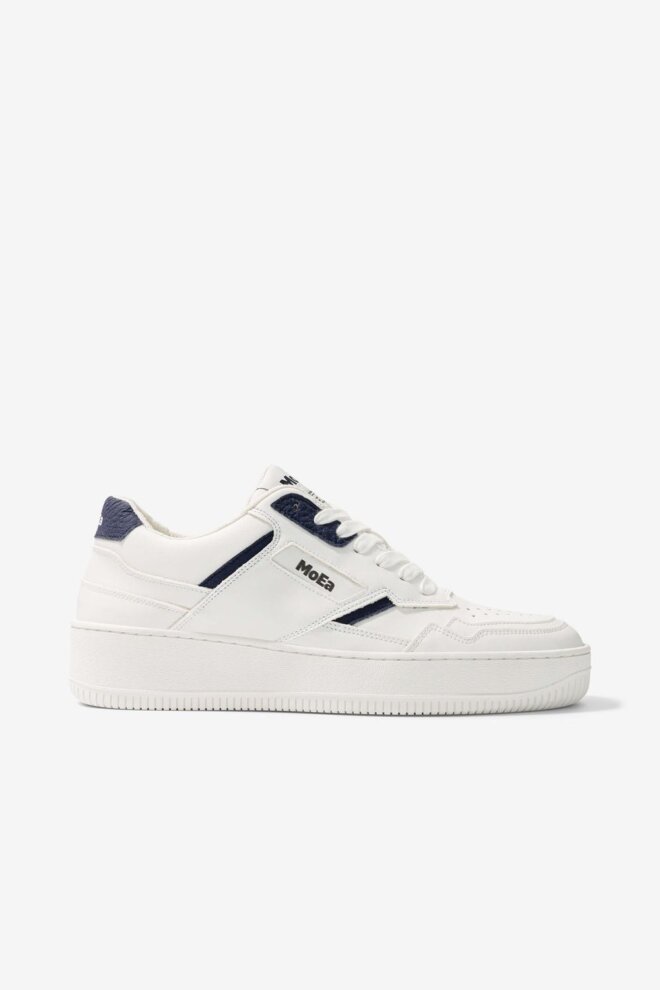 SNEAKER GEN1 MUSHROOM WHITE&NAVY WOMEN