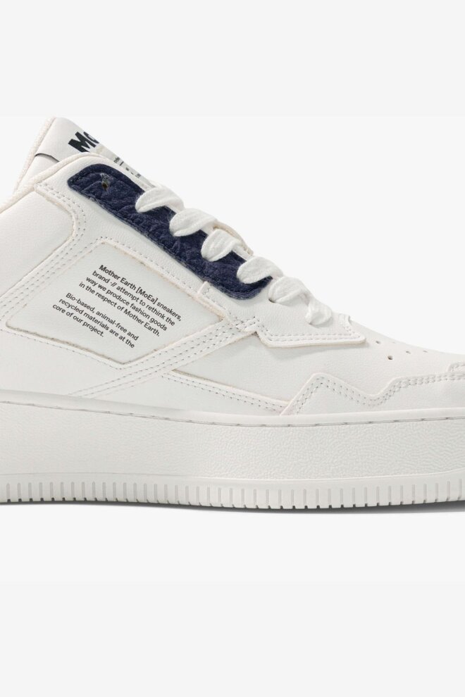 SNEAKER GEN1 MUSHROOM WHITE&NAVY WOMEN