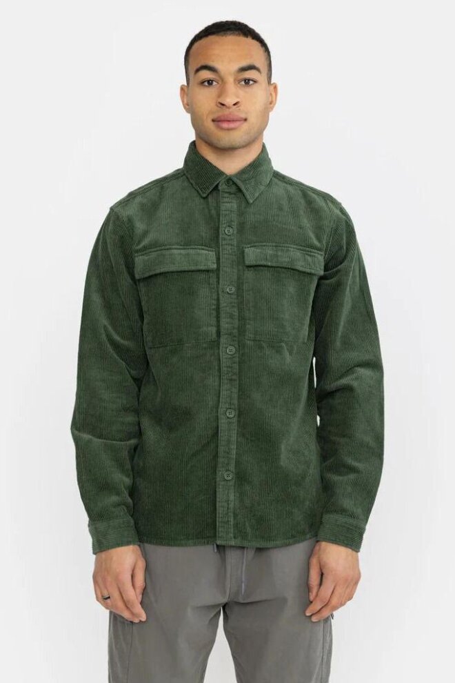 HEMD 3776 DUSTGREEN