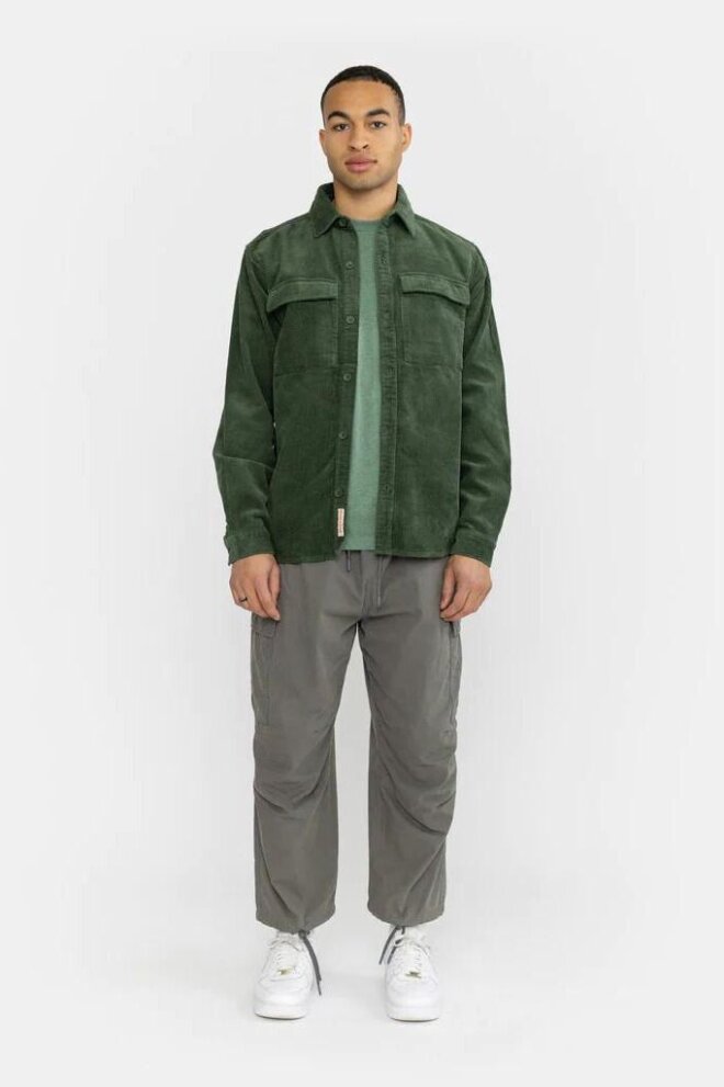 HEMD 3776 DUSTGREEN