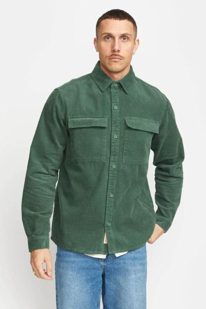 HEMD 3776 DUSTGREEN