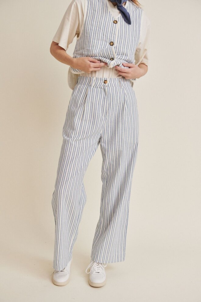 HOSE TRUDIE PANTS BIRCH/CLASSIC BLUE