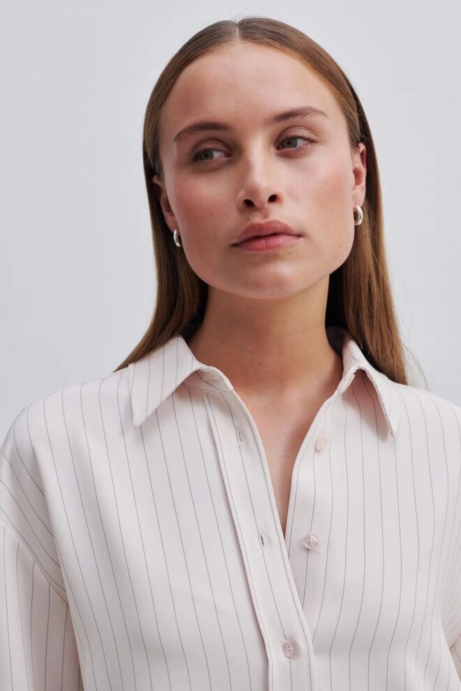 BLUSE KAMA SHIRT MAUVE MOM