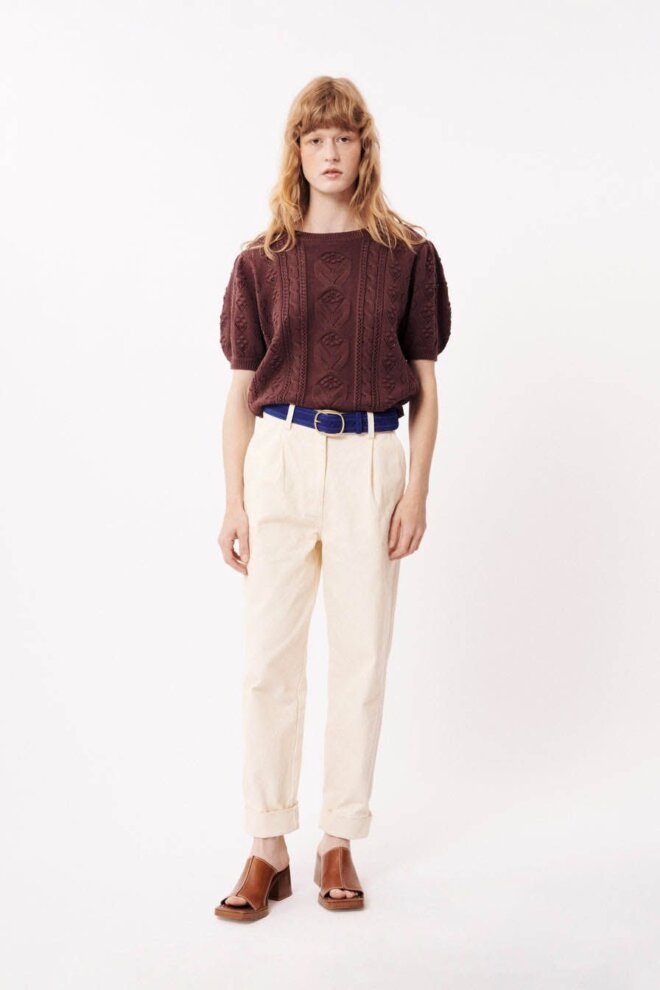 GÜRTEL CEMILE FA24-21 BLEU ELECTRIQUE