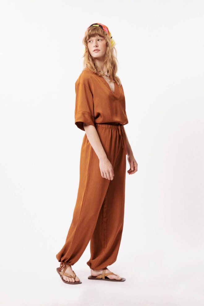 HOSE CLODIE FI24-16 OCRE