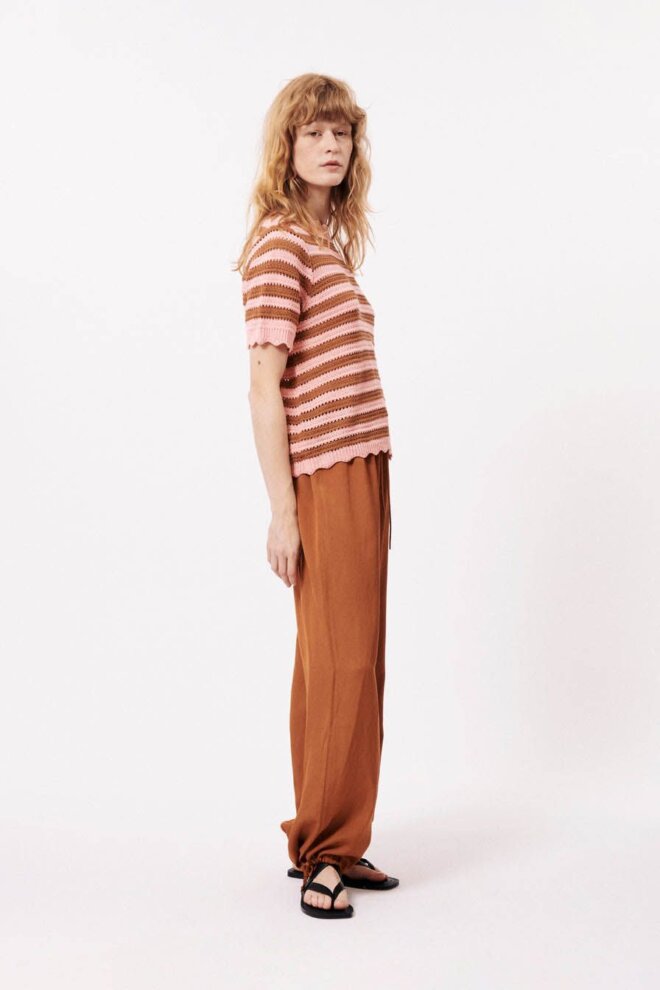 PULLOVER CILYA MS24-07 ROSE