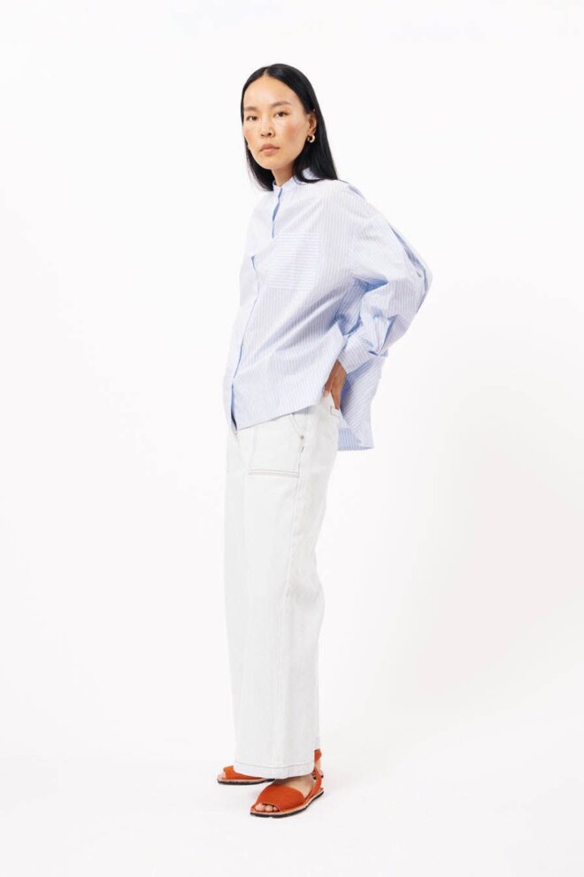 BLUSE ARIANA F12679 BLEU CLAIR