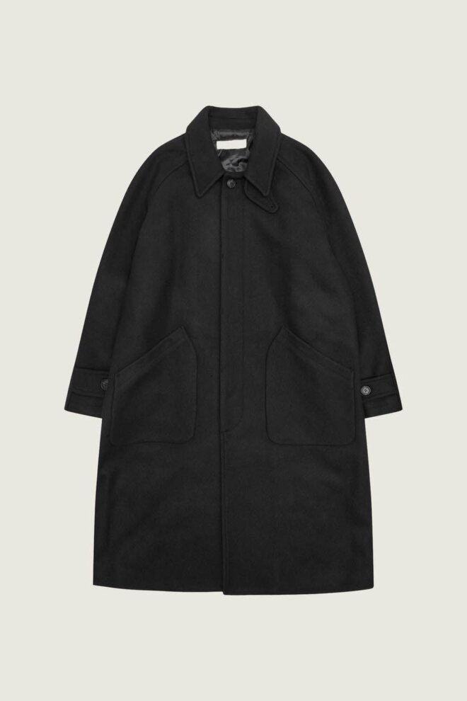 MANTEL WBBERGT WOOL COAT BLACK