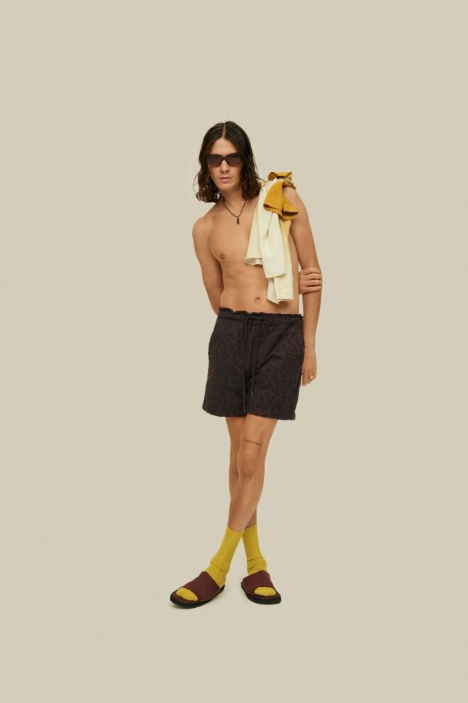 SHORT BLOSSOM TERRY SHORTS 39