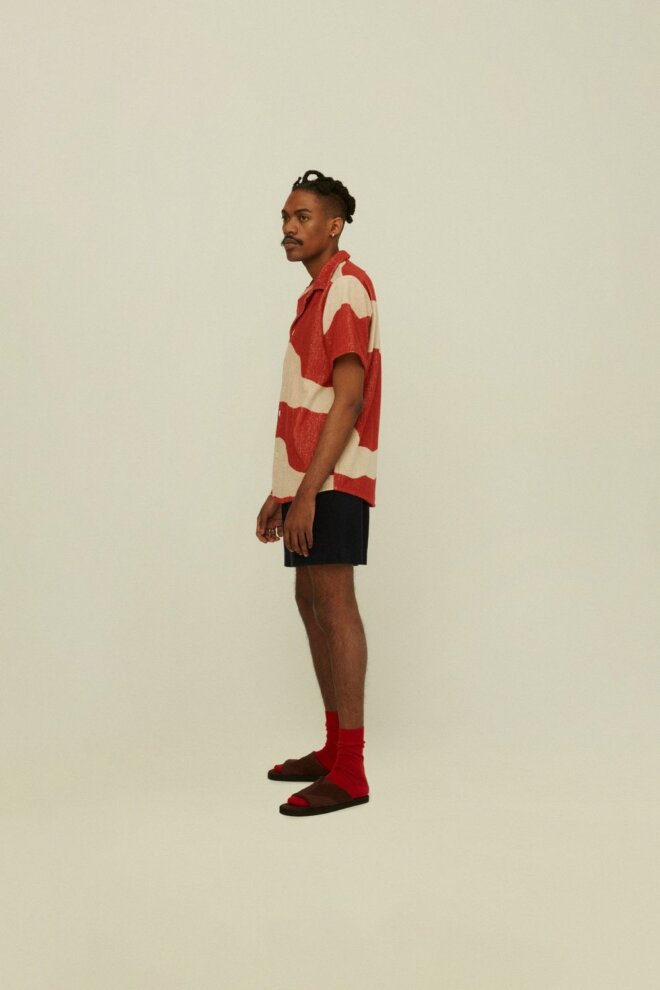 HEMD AMBER DUNE CUBA TERRY SHIRT