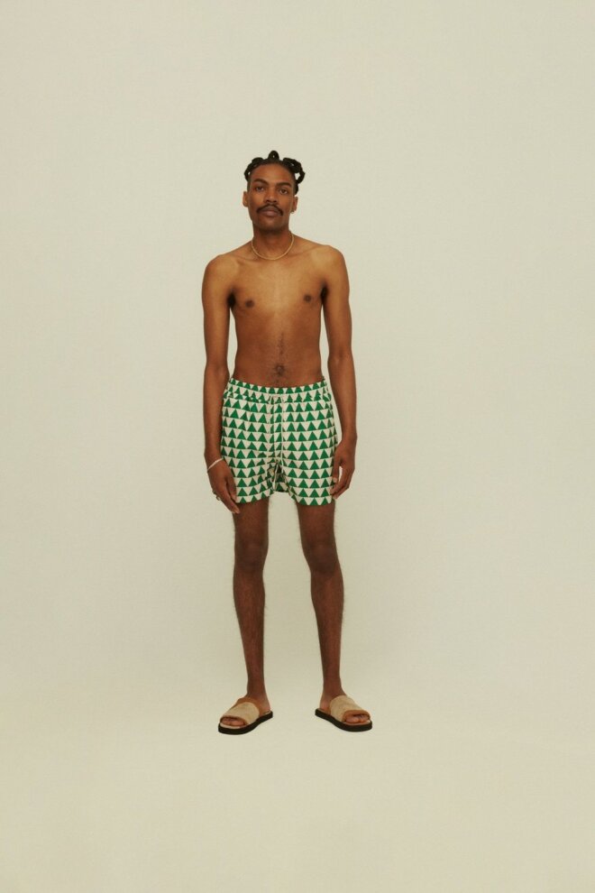 BADEHOSE TRIANGLE JUNGLE SWIM SHORTS