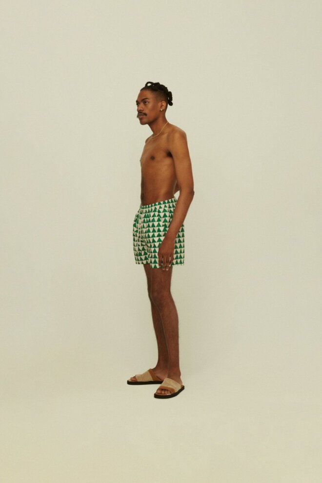 BADEHOSE TRIANGLE JUNGLE SWIM SHORTS