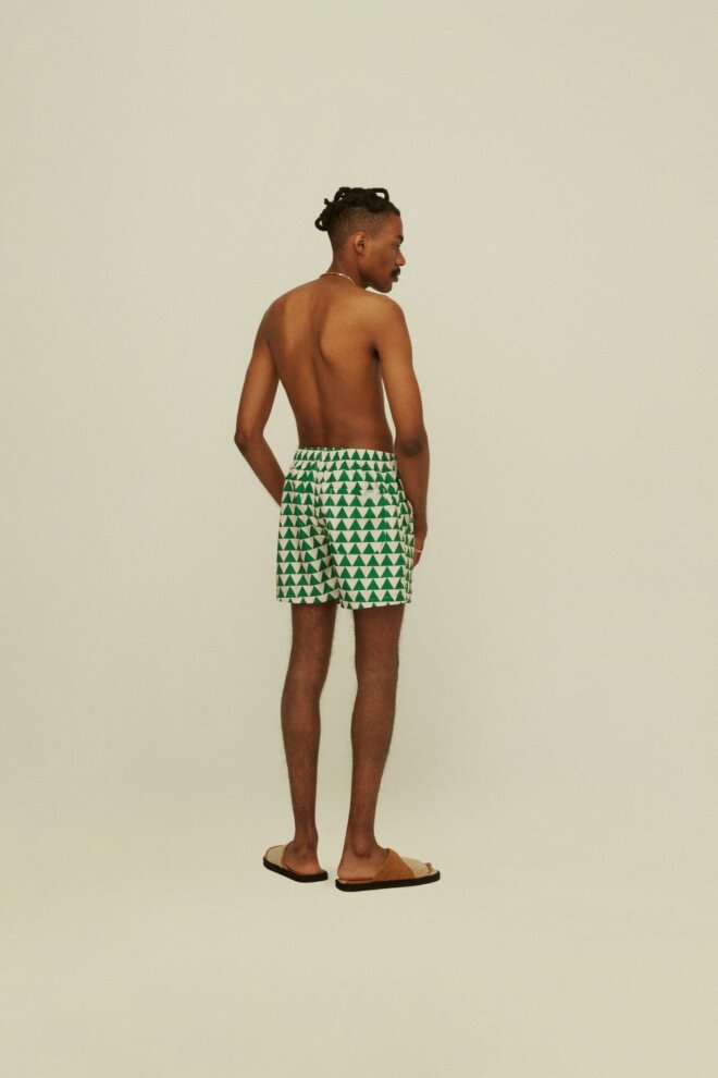 BADEHOSE TRIANGLE JUNGLE SWIM SHORTS