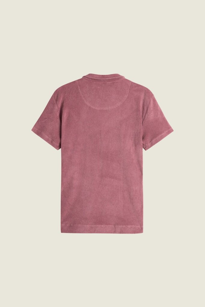 POLO DUSTY PLUM POLO TERRY SHIRT