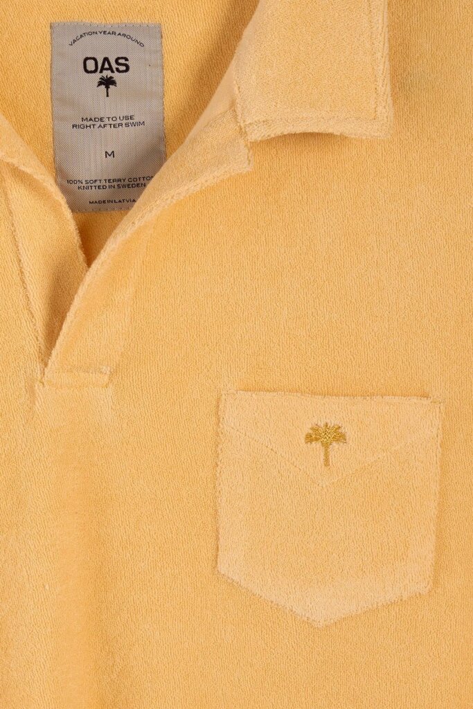 POLO PEACH POLO TERRY SHIRT