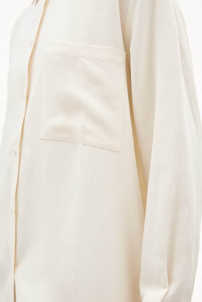 BLUSE 30006270 EALGAA LINO 1609 OATMILK