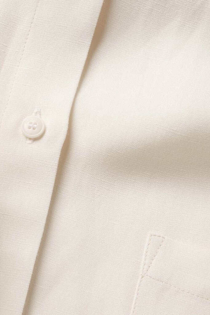 BLUSE 30006270 EALGAA LINO 1609 OATMILK