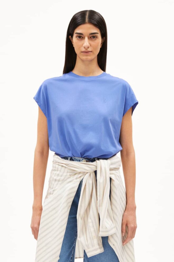 SHIRT 30005444 INAARA 2783 BLUE BLOOM