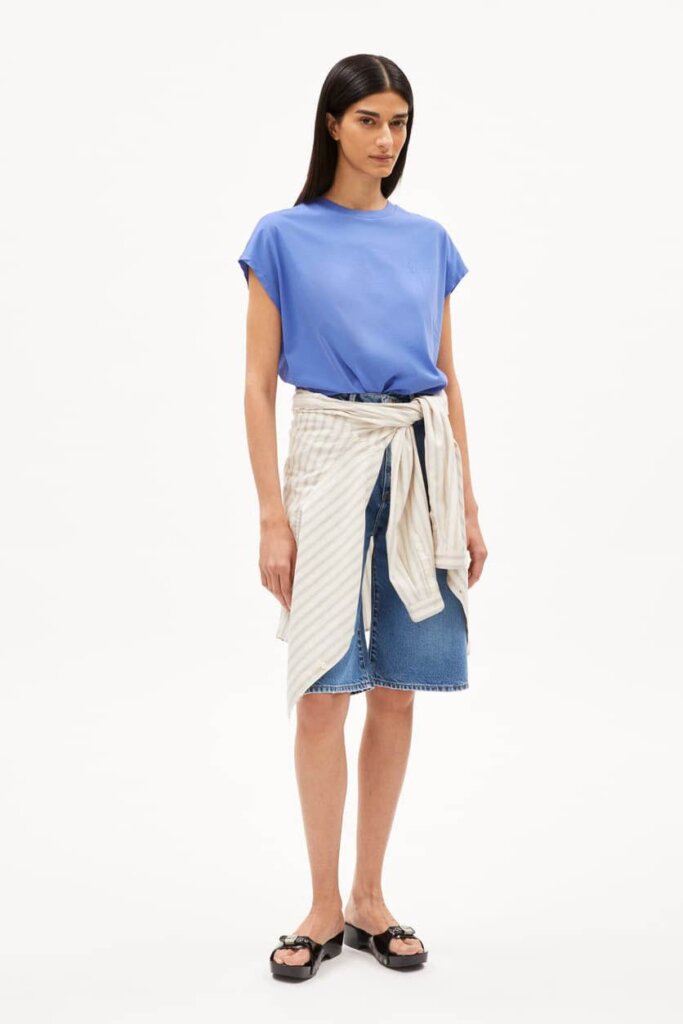 SHIRT 30005444 INAARA 2783 BLUE BLOOM