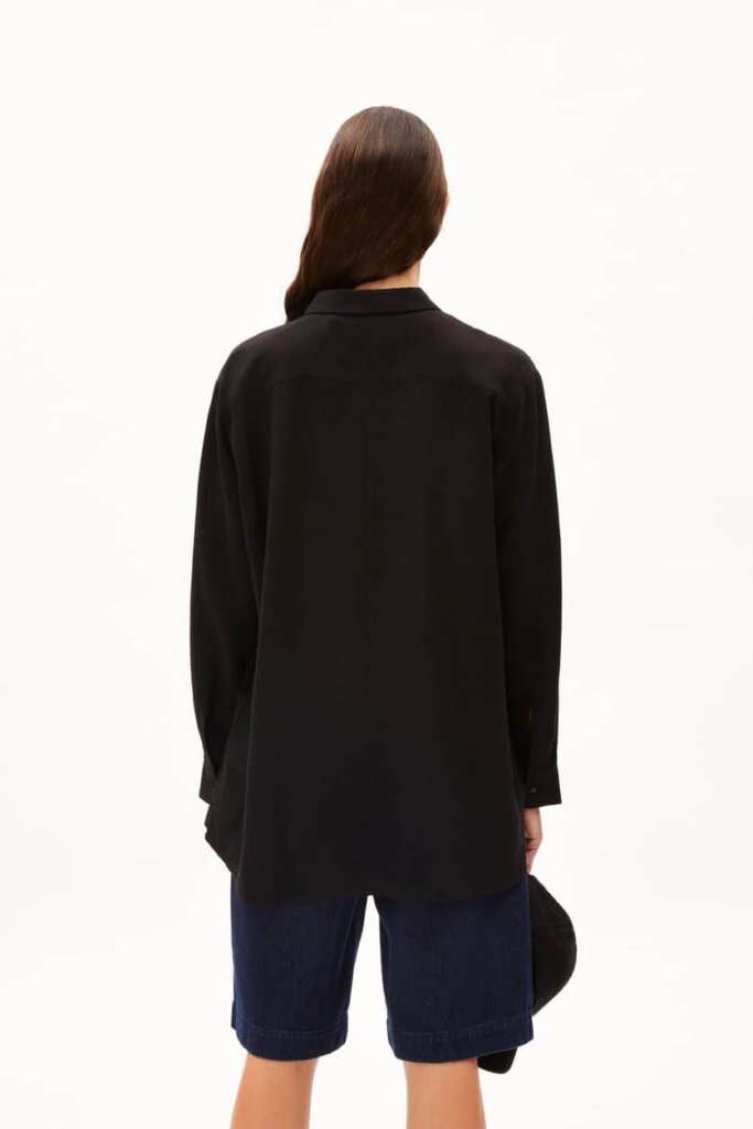 BLUSE 30006270 EALGAA LINO 105 BLACK